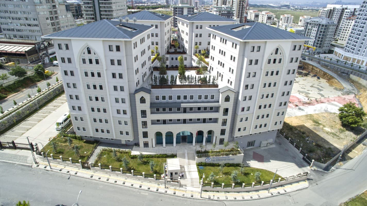 Başakşehir Katibe Atmaca Yükseköğretim Kız Öğrenci Yurdu dış cephe