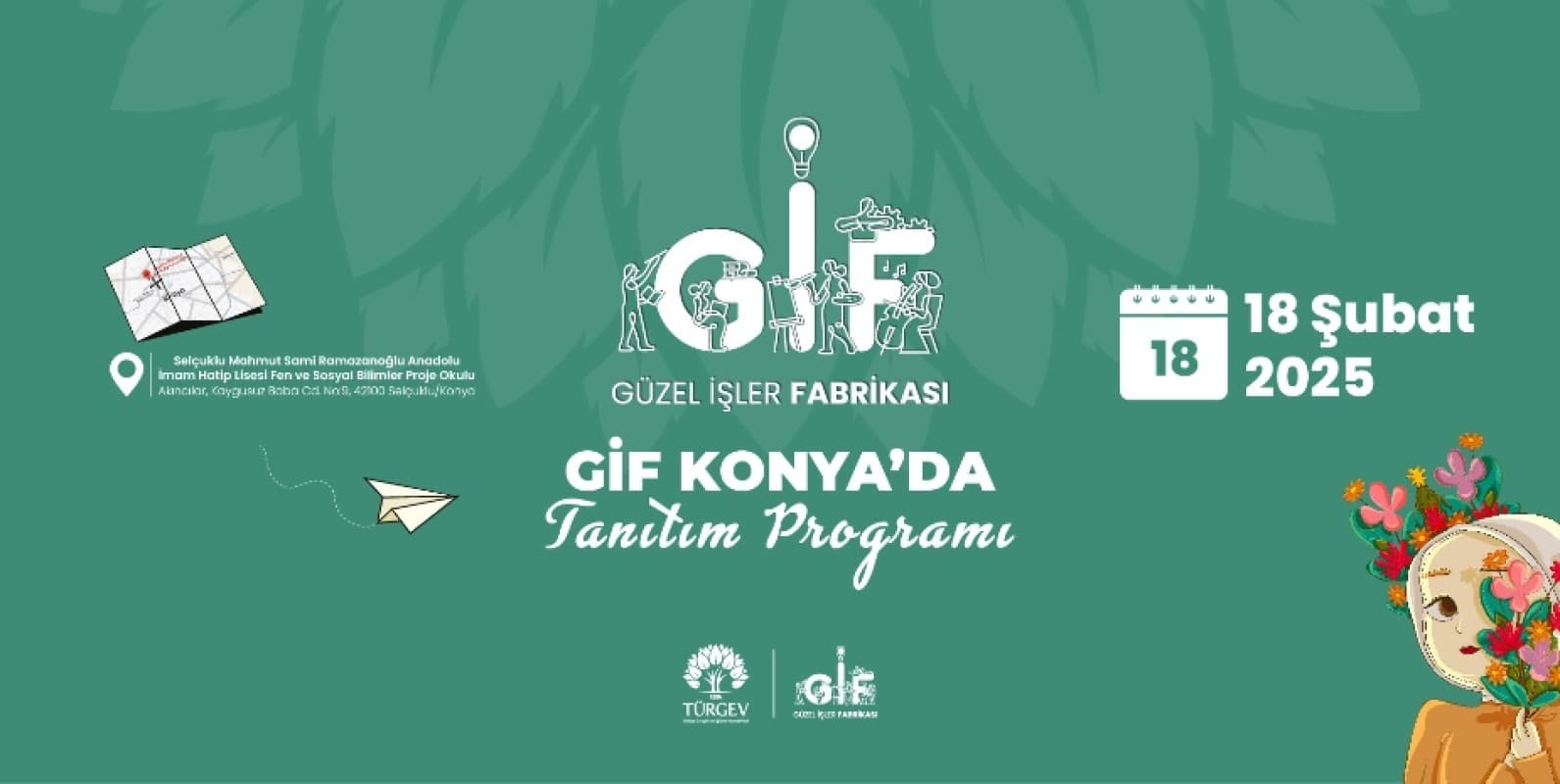 GİF Konya açılış duyuru görseli