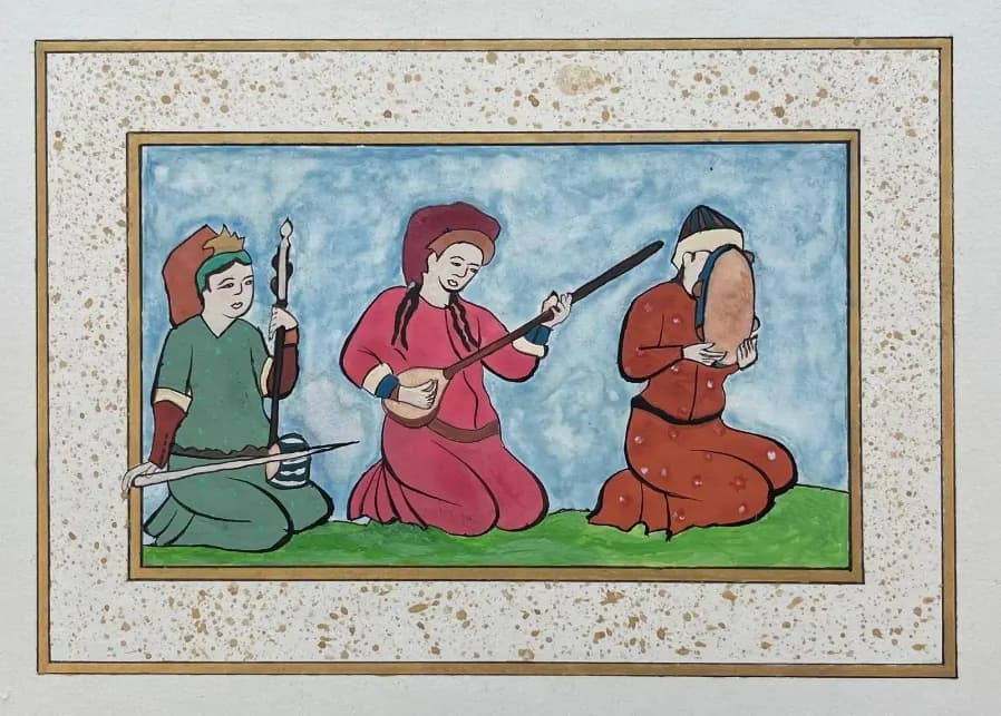 GİF Konya minyatür atölyesi eseri