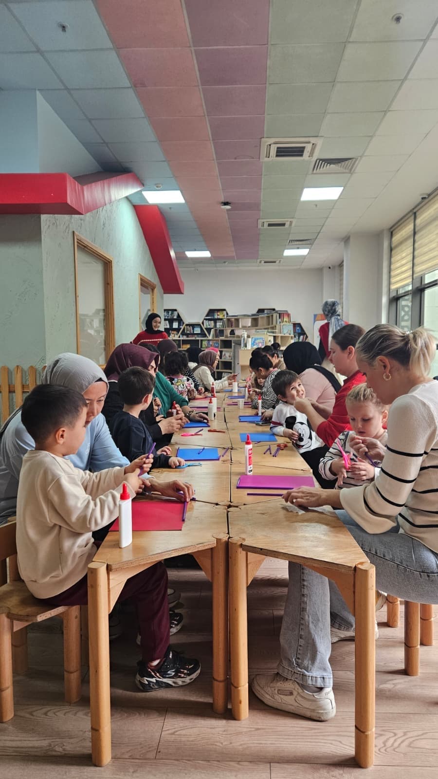 MEÇKAM’da anne–çocuk atölyesi çalışması