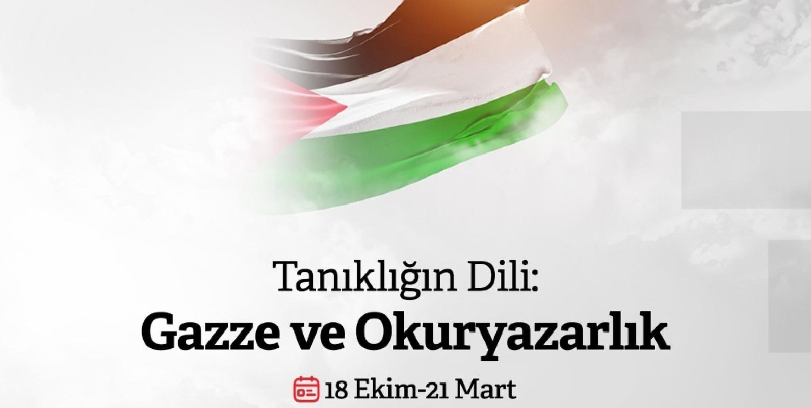 “Tanıklığın Dili: Gazze ve Okuryazarlık” Eğitim Serisi Başlıyor!