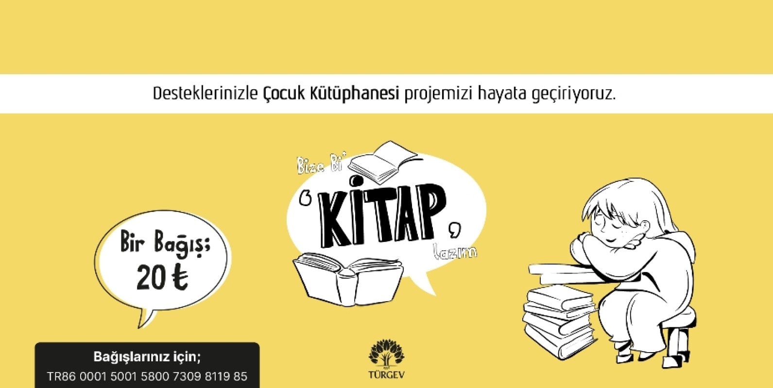 Çocuk Kütüphanesi Kuruyoruz