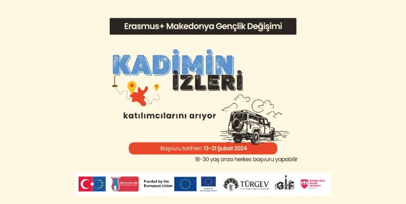 Kadimin İzleri Projesi’nin üçüncü etabı için yeni ekip arkadaşlarımızı arıyoruz.