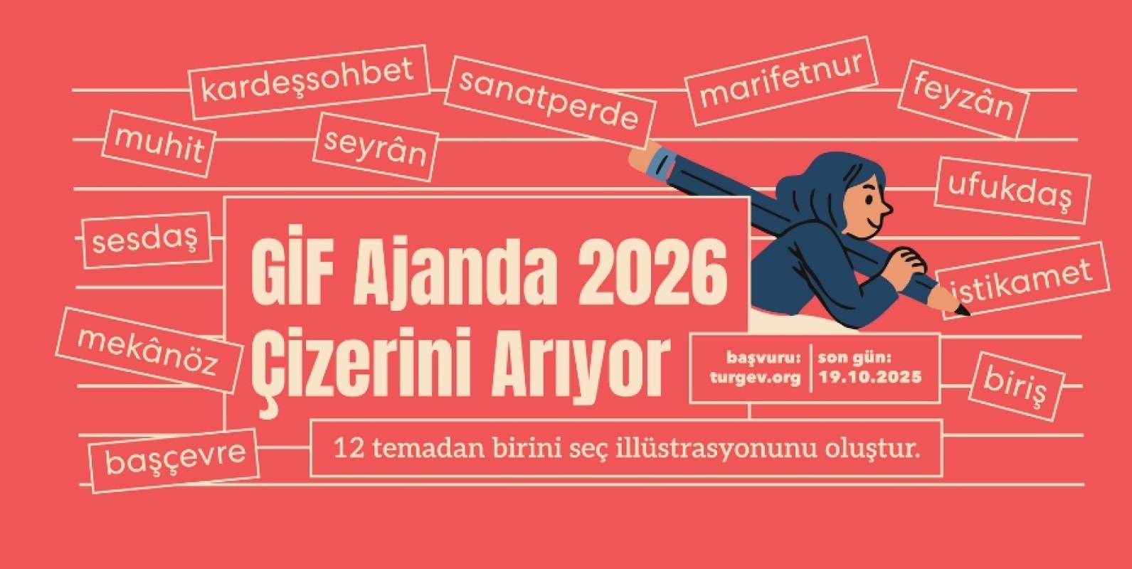 GİF Ajanda 2026 Çizerini Arıyor!