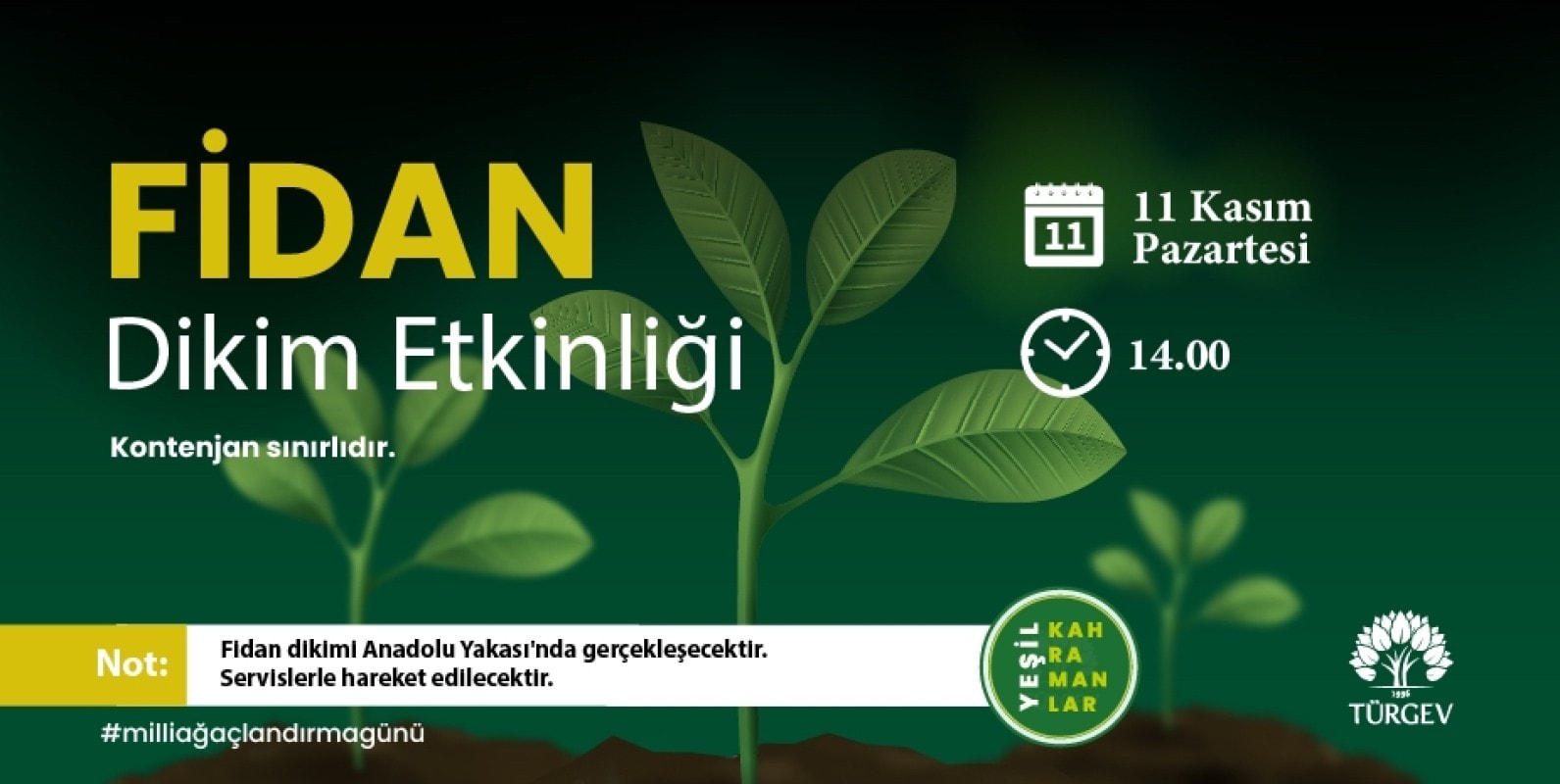 Fidan Dikim Etkinliği