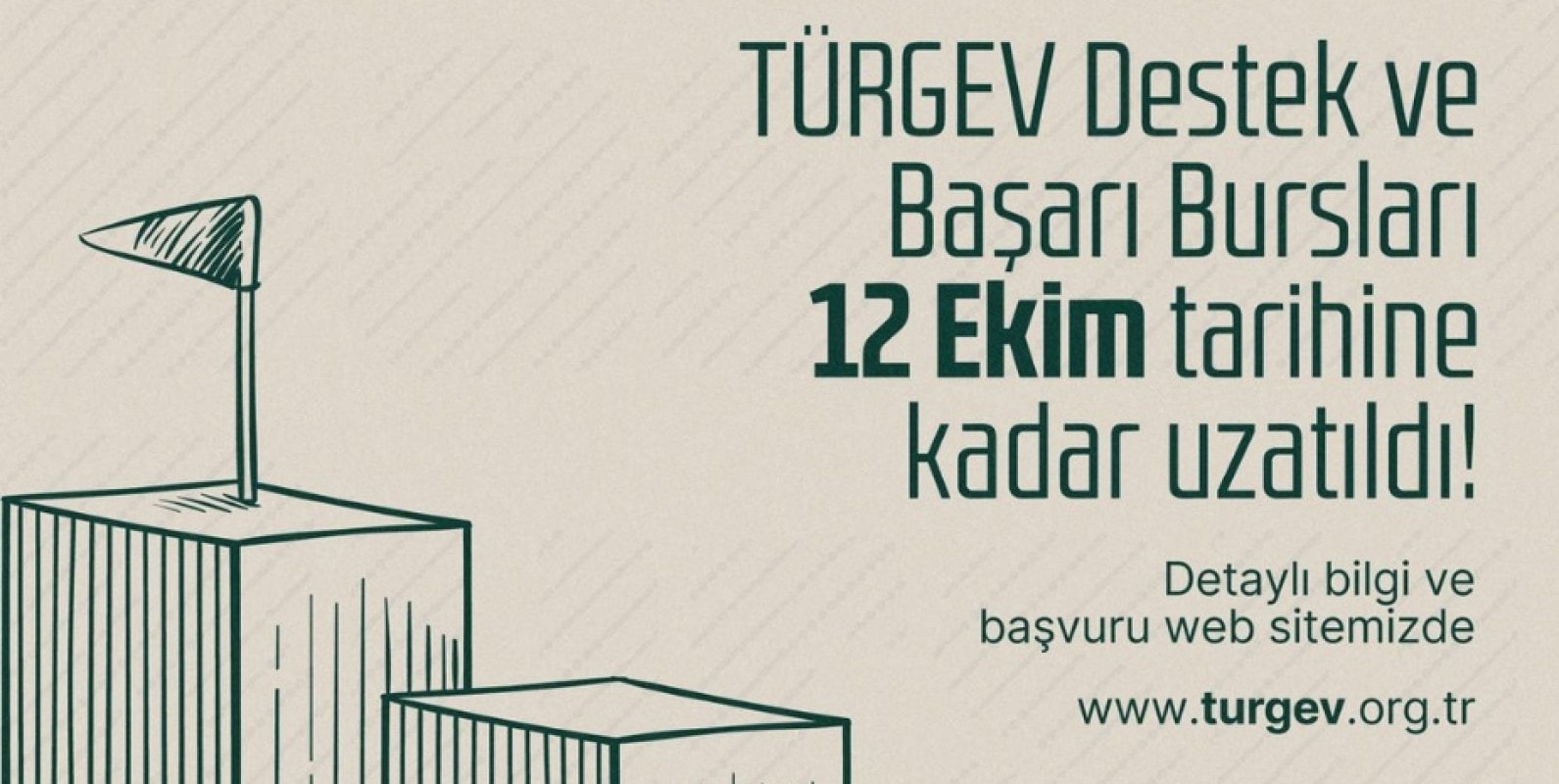 Destek ve Başarı Burslarında Son Gün 12 Ekim!