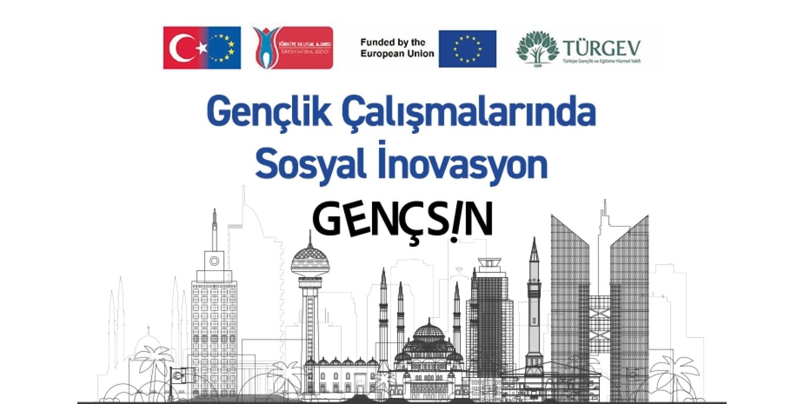 GENÇSİN Projesi Ankara - Gençlik Çalışmalarında Sosyal İnovasyon — proje kapak görseli