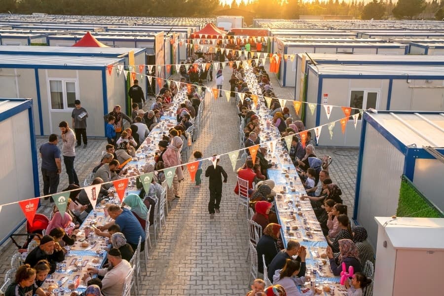 6 Şubat depremleri sonrası TÜRGEV Kardeşlik Sofrası